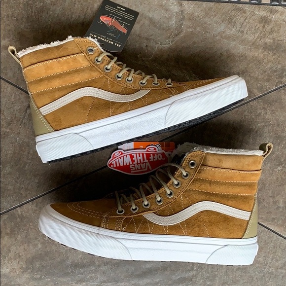 Vans Shoes - VANS SK8-Hi Mte Cumin/Slate Green WMNS